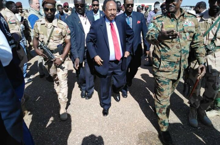 رئيس الوزراء السوداني عبدالله حمدوك